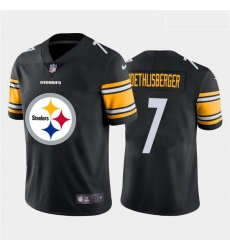 Nike Steelers 7 Ben Roethlisberger Black Team Big Logo Vapor Untouchable Limited Jersey Nike Steelers 7 Ben Roethlisberger Black Team Big Logo Vapor Untouchable Limited Jersey