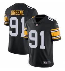 Nike Steelers #91 Kevin Greene Black Alternate Mens Stitched NFL Vapor Untouchable Limited Jersey Nike Steelers #91 Kevin Greene Black Alternate Mens Stitched NFL Vapor Untouchable Limited Jersey