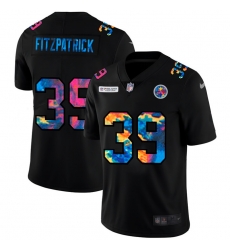 Pittsburgh Steelers 39 Minkah Fitzpatrick Men Nike Multi Color Black 2020 NFL Crucial Catch Vapor Untouchable Limited Jersey Pittsburgh Steelers 39 Minkah Fitzpatrick Men Nike Multi Color Black 2020 NFL Crucial Catch Vapor Untouchable Limited Jersey