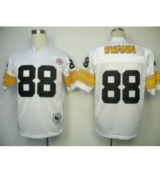 Pittsburgh Steelers 88 SWANN White Throwback Jerseys (1) Pittsburgh Steelers 88 SWANN White Throwback Jerseys (1)