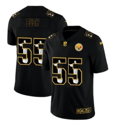 Steelers 55 Devin Bush Black Jesus Faith Edition Limited Jersey Steelers 55 Devin Bush Black Jesus Faith Edition Limited Jersey