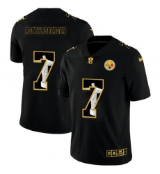 Steelers 7 Ben Roethlisberger Black Jesus Faith Edition Limited Jersey Steelers 7 Ben Roethlisberger Black Jesus Faith Edition Limited Jersey