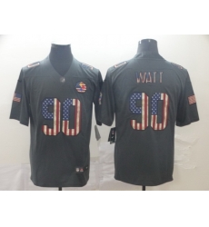 Steelers 90 T J Watt 2019 Salute To Service USA Flag Fashion Limited Jersey Steelers 90 T J Watt 2019 Salute To Service USA Flag Fashion Limited Jersey