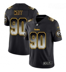 Steelers 90 T J Watt Black Men Stitched Football Vapor Untouchable Limited Smoke Fashion Jersey Steelers 90 T J Watt Black Men Stitched Football Vapor Untouchable Limited Smoke Fashion Jersey