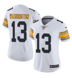 Nike Steelers #13 James Washington White Womens Stitched NFL Vapor Untouchable Limited Jersey Nike Steelers #13 James Washington White Womens Stitched NFL Vapor Untouchable Limited Jersey