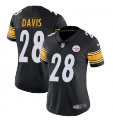 Nike Steelers #28 Sean Davis Black Team Color Womens Stitched NFL Vapor Untouchable Limited Jersey Nike Steelers #28 Sean Davis Black Team Color Womens Stitched NFL Vapor Untouchable Limited Jersey