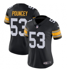 Nike Steelers #53 Maurkice Pouncey Black Alternate Womens Stitched NFL Vapor Untouchable Limited Jersey Nike Steelers #53 Maurkice Pouncey Black Alternate Womens Stitched NFL Vapor Untouchable Limited Jersey