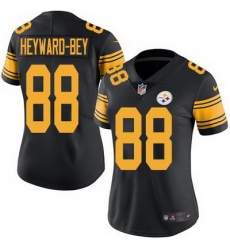 Nike Steelers #88 Darrius Heyward Bey Black Womens Stitched NFL Limited Rush Jersey Nike Steelers #88 Darrius Heyward Bey Black Womens Stitched NFL Limited Rush Jersey