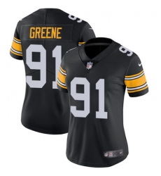 Nike Steelers #91 Kevin Greene Black Alternate Womens Stitched NFL Vapor Untouchable Limited Jersey Nike Steelers #91 Kevin Greene Black Alternate Womens Stitched NFL Vapor Untouchable Limited Jersey