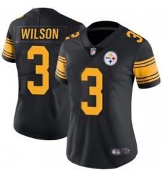 Women Pittsburgh Steelers 3 Russell Wilson RUsh F U S E Vapor Untouchable Limited Football Stitched Jersey Women Pittsburgh Steelers 3 Russell Wilson RUsh F U S E Vapor Untouchable Limited Football Stitched Jersey