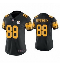 Women Pittsburgh Steelers Pat Freiermuth #88 Rush Stitched Football Jersey Women Pittsburgh Steelers Pat Freiermuth #88 Rush Stitched Football Jersey