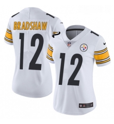 Womens Nike Pittsburgh Steelers 12 Terry Bradshaw White Vapor Untouchable Limited Player NFL Jersey Womens Nike Pittsburgh Steelers 12 Terry Bradshaw White Vapor Untouchable Limited Player NFL Jersey