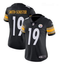 Womens Nike Pittsburgh Steelers 19 JuJu Smith Schuster Black Team Color Vapor Untouchable Limited Player NFL Jersey Womens Nike Pittsburgh Steelers 19 JuJu Smith Schuster Black Team Color Vapor Untouchable Limited Player NFL Jersey