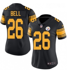Womens Nike Pittsburgh Steelers 26 LeVeon Bell Limited Black Rush Vapor Untouchable NFL Jersey Womens Nike Pittsburgh Steelers 26 LeVeon Bell Limited Black Rush Vapor Untouchable NFL Jersey