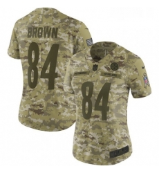 Womens Nike Pittsburgh Steelers 84 Antonio Brown Limited Camo 2018 Salute to Service NFL Jersey Womens Nike Pittsburgh Steelers 84 Antonio Brown Limited Camo 2018 Salute to Service NFL Jersey