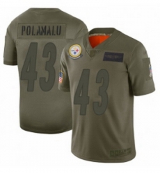 Womens Pittsburgh Steelers 43 Troy Polamalu Limited Camo 2019 Salute to Service Football Jersey Womens Pittsburgh Steelers 43 Troy Polamalu Limited Camo 2019 Salute to Service Football Jersey