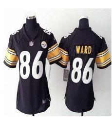women New Steelers #86 Hines Ward Black Team Color NFL Elite Jersey women New Steelers #86 Hines Ward Black Team Color NFL Elite Jersey
