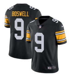 Nike Steelers #9 Chris Boswell Black Alternate Youth Stitched NFL Vapor Untouchable Limited Jersey Nike Steelers #9 Chris Boswell Black Alternate Youth Stitched NFL Vapor Untouchable Limited Jersey