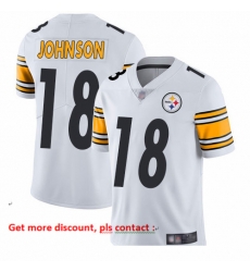 Steelers 18 Diontae Johnson White Youth Stitched Football Vapor Untouchable Limited Jersey Steelers 18 Diontae Johnson White Youth Stitched Football Vapor Untouchable Limited Jersey