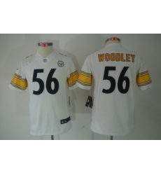 Youth Nike Youth Pittsburgh Steelers #56 Lamarr Woodley White Limited Jerseys Youth Nike Youth Pittsburgh Steelers #56 Lamarr Woodley White Limited Jerseys