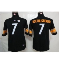Youth Nike youth nfl Pittsburgh Steelers #7 Roethlisberger black jerseys Youth Nike youth nfl Pittsburgh Steelers #7 Roethlisberger black jerseys