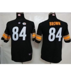 Youth Nike youth nfl Pittsburgh Steelers #84 Brown Black Jerseys Youth Nike youth nfl Pittsburgh Steelers #84 Brown Black Jerseys