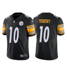 Youth Pittsburgh Steelers 10 Mitchell Trubisk Black Vapor Untouchable Limited Stitched Jersey Youth Pittsburgh Steelers 10 Mitchell Trubisk Black Vapor Untouchable Limited Stitched Jersey