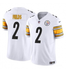 Youth Pittsburgh Steelers 2 Justin Fields White 2023 F U S E Vapor Untouchable Limited Stitched Football Jersey Youth Pittsburgh Steelers 2 Justin Fields White 2023 F U S E Vapor Untouchable Limited Stitched Football Jersey