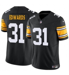 Youth Pittsburgh Steelers 31 Daijun Edwards Black 2024 F U S E Alternate Vapor Untouchable Limited Stitched Football Jersey Youth Pittsburgh Steelers 31 Daijun Edwards Black 2024 F U S E Alternate Vapor Untouchable Limited Stitched Football Jersey