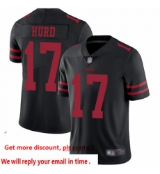 49ers 17 Jalen Hurd Black Alternate Men Stitched Football Vapor Untouchable Limited Jersey 49ers 17 Jalen Hurd Black Alternate Men Stitched Football Vapor Untouchable Limited Jersey