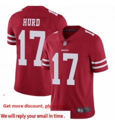 49ers 17 Jalen Hurd Red Team Color Men Stitched Football Vapor Untouchable Limited Jersey 49ers 17 Jalen Hurd Red Team Color Men Stitched Football Vapor Untouchable Limited Jersey