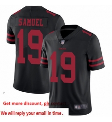 49ers 19 Deebo Samuel Black Alternate Men Stitched Football Vapor Untouchable Limited Jersey 49ers 19 Deebo Samuel Black Alternate Men Stitched Football Vapor Untouchable Limited Jersey