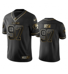 49ers 97 Nick Bosa Black Men Stitched Football Limited Golden Edition Jersey 49ers 97 Nick Bosa Black Men Stitched Football Limited Golden Edition Jersey