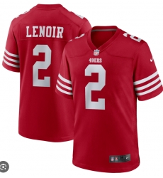Men Nike Deommodore Lenoir Scarlet #2 San Francisco 49ers Vapor Limited Jersey Men Nike Deommodore Lenoir Scarlet #2 San Francisco 49ers Vapor Limited Jersey