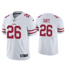 Men San Francisco 49ers 26 Jaquiski Tartt White Vapor limited Jersey Men San Francisco 49ers 26 Jaquiski Tartt White Vapor limited Jersey