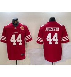 Men San Francisco 49ers 44 Kyle Juszczyk Red Vapor Untouchable Limited Stitched Jerse 2 Men San Francisco 49ers 44 Kyle Juszczyk Red Vapor Untouchable Limited Stitched Jerse 2