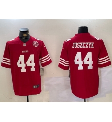 Men San Francisco 49ers 44 Kyle Juszczyk Red Vapor Untouchable Limited Stitched Jersey 1 Men San Francisco 49ers 44 Kyle Juszczyk Red Vapor Untouchable Limited Stitched Jersey 1