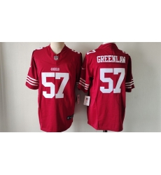 Men San Francisco 49ers 57 Dre Greenlaw Red 2024 F U S E Vapor Untouchable Limited Stitched Football Jersey Men San Francisco 49ers 57 Dre Greenlaw Red 2024 F U S E Vapor Untouchable Limited Stitched Football Jersey