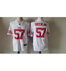 Men San Francisco 49ers 57 Dre Greenlaw White 2024 F U S E Vapor Untouchable Limited Stitched Football Jersey Men San Francisco 49ers 57 Dre Greenlaw White 2024 F U S E Vapor Untouchable Limited Stitched Football Jersey