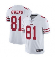 Men San Francisco 49ers 81 Trent Sherfield White Vapor Limited Jersey Men San Francisco 49ers 81 Trent Sherfield White Vapor Limited Jersey