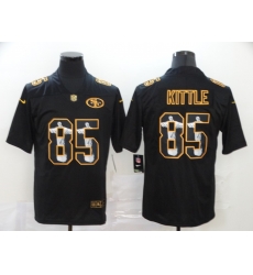 Men San Francisco 49ers 85 George Kittle Jesus Faith Black Vapor Untouchable Stitched NFL Nike Limited Jersey Men San Francisco 49ers 85 George Kittle Jesus Faith Black Vapor Untouchable Stitched NFL Nike Limited Jersey