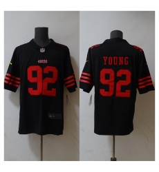 Men San Francisco 49ers 92 Chase Young Black 2023 F U S E Stitched Football Jersey Men San Francisco 49ers 92 Chase Young Black 2023 F U S E Stitched Football Jersey