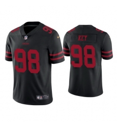 Men San Francisco 49ers 98 Arden Key Black Vapor Limited Jersey Men San Francisco 49ers 98 Arden Key Black Vapor Limited Jersey