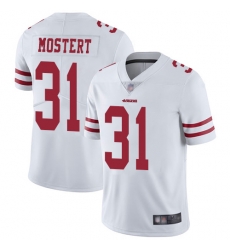 Men's Nike San Francisco 49ers 31 Raheem Mostert White Team Color Vapor Untouchable Limited Player NFL Jersey Men's Nike San Francisco 49ers 31 Raheem Mostert White Team Color Vapor Untouchable Limited Player NFL Jersey