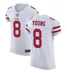 Mens Nike San Francisco 49ers 8 Steve Young White Vapor Untouchable Elite Player NFL Jersey Mens Nike San Francisco 49ers 8 Steve Young White Vapor Untouchable Elite Player NFL Jersey