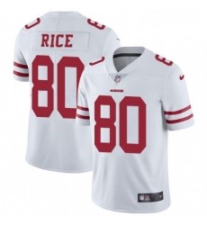 Mens Nike San Francisco 49ers 80 Jerry Rice White Vapor Untouchable Limited Player NFL Jersey Mens Nike San Francisco 49ers 80 Jerry Rice White Vapor Untouchable Limited Player NFL Jersey