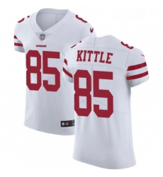 Mens Nike San Francisco 49ers 85 George Kittle White Vapor Untouchable Elite Player NFL Jersey Mens Nike San Francisco 49ers 85 George Kittle White Vapor Untouchable Elite Player NFL Jersey