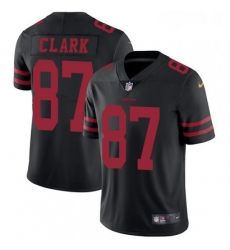 Mens Nike San Francisco 49ers 87 Dwight Clark Black Vapor Untouchable Limited Player NFL Jersey Mens Nike San Francisco 49ers 87 Dwight Clark Black Vapor Untouchable Limited Player NFL Jersey