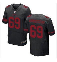 NEW San Francisco 49ers #69 Arik Armstead Black Alternate mens Stitched NFL Elite Jersey NEW San Francisco 49ers #69 Arik Armstead Black Alternate mens Stitched NFL Elite Jersey