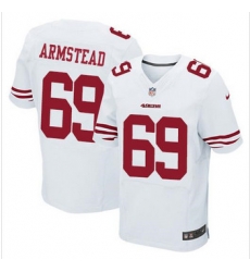 NEW San Francisco 49ers #69 Arik Armstead White mens Stitched NFL Elite Jersey NEW San Francisco 49ers #69 Arik Armstead White mens Stitched NFL Elite Jersey